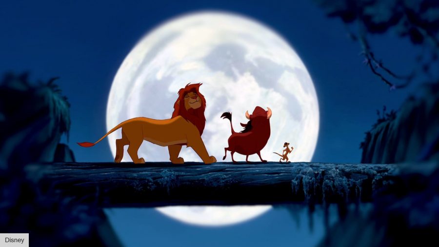 Best kids movies: Timon, Pumba, and Simba in The Lion King