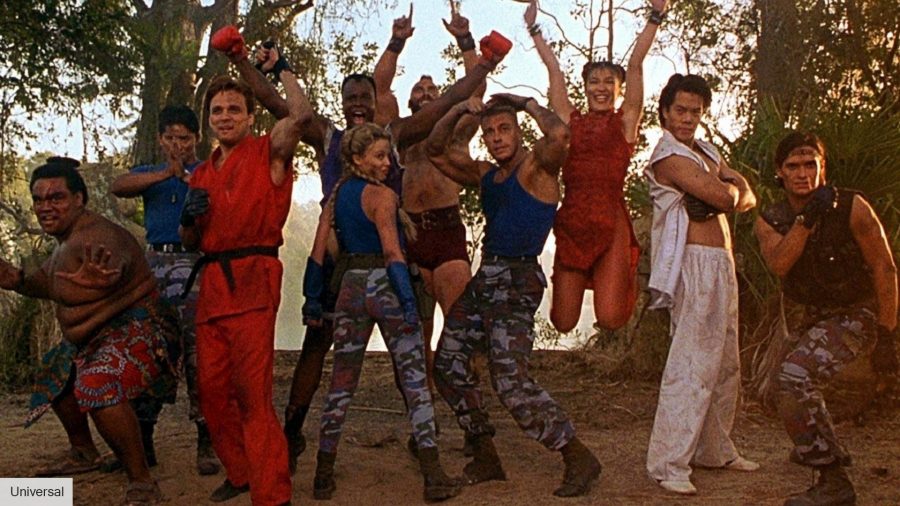 The cast of the Street Fighter movie