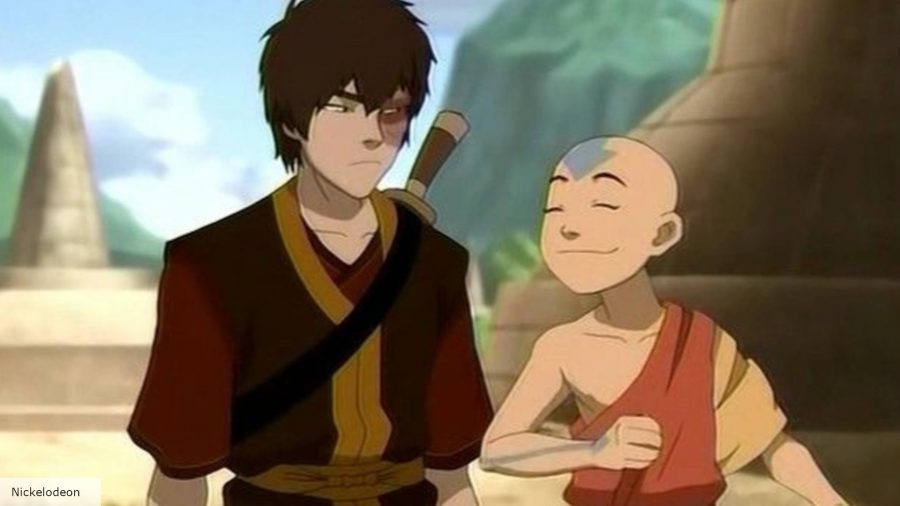 Zuko and Aang in Avatar: The Last Airbender animated series 