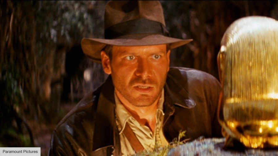 Best Steven Spielberg movies: Harrison Ford as Indiana Jones in Raiders of the Lost Ark