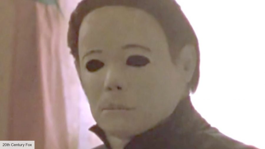 Halloween movies in order: Michael Myers mask in Halloween 4