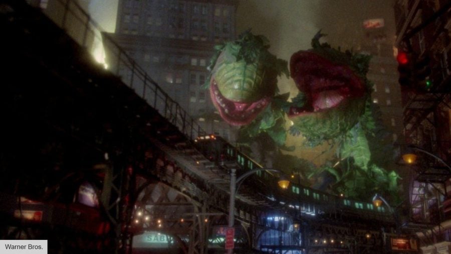 Why the Little Shop of Horrors’ directors cut almost ruins the movie: two giant plants destroying the city 
