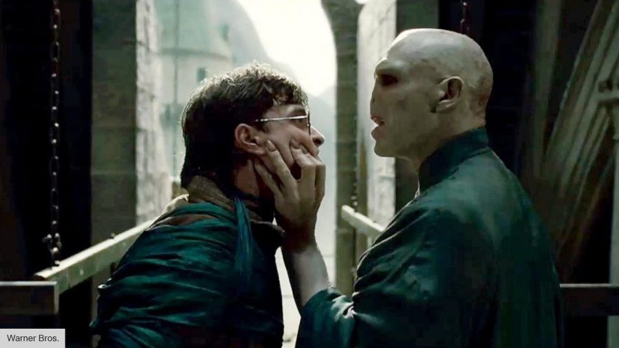 Harry Potter Voldemort facts: Voldemort grabs Harry Potter