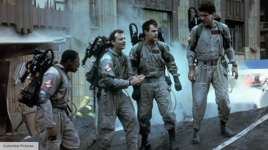 Scary movies for kids: the cast of Ghostbusters 