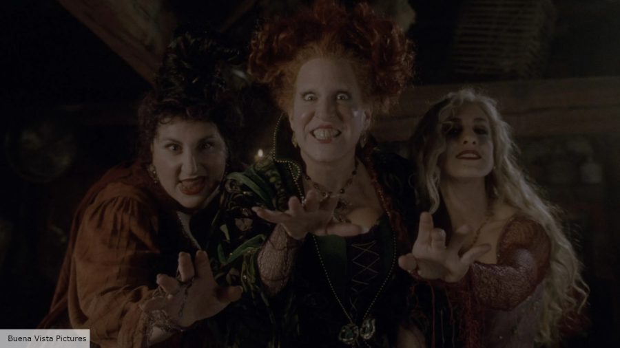 Scary movies for kids: the cast of Hocus Pocus