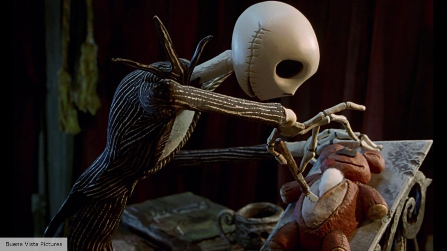 Scary movies for kids: Jack Skellington in The Nightmare Before Christmas