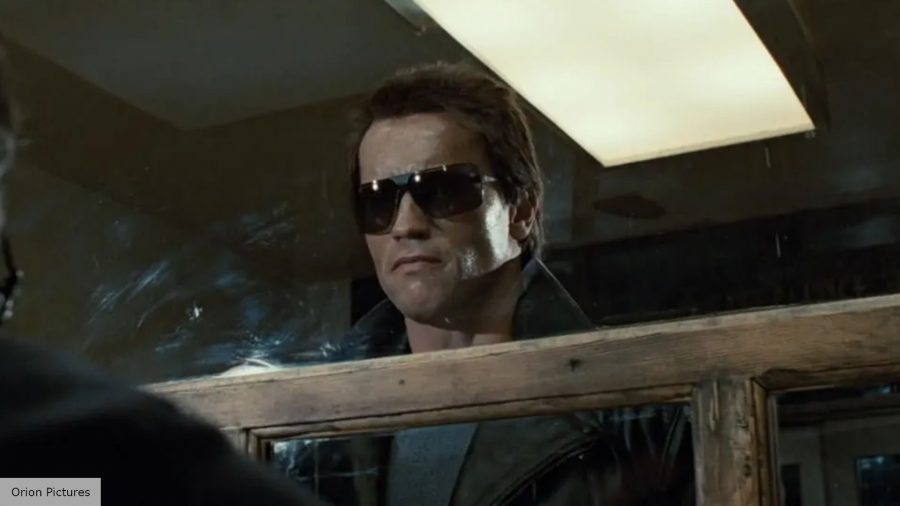Best Time Travel movies: Arnold Schwarzenegger in The Terminator
