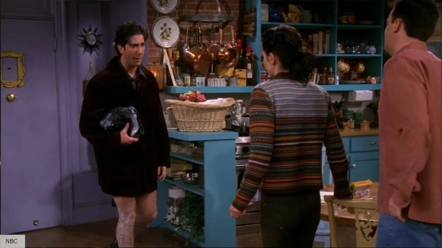 The best friends episodes: Ross in leather trousers