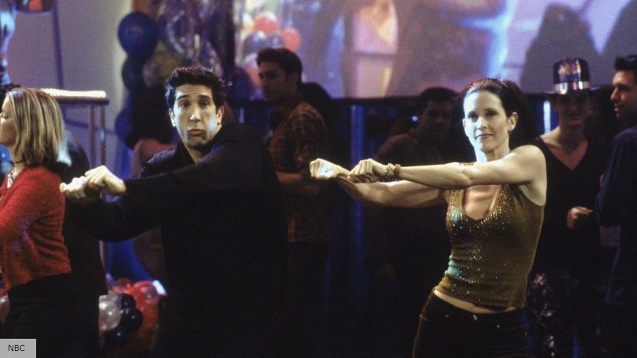 The best friends episodes: Monica and Ross dance