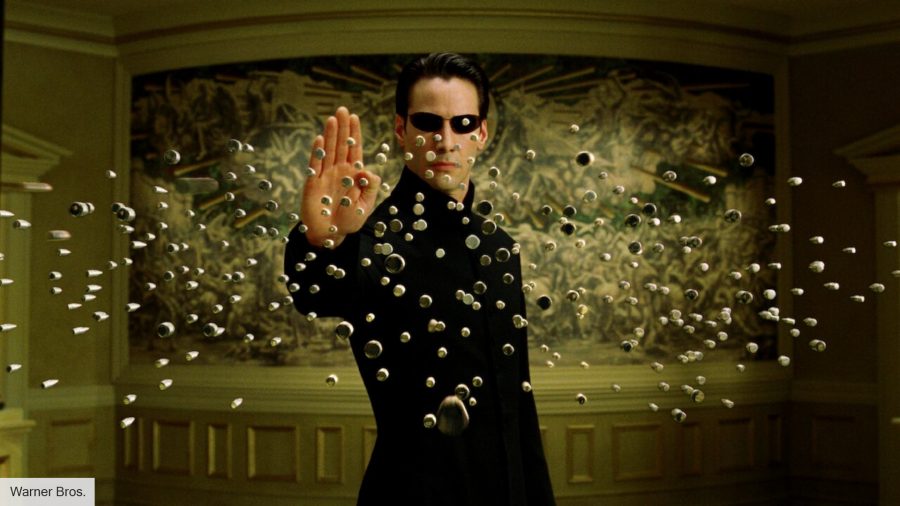 The Matrix order: Keanu Reeves as Neo in The Matrix Reloaded