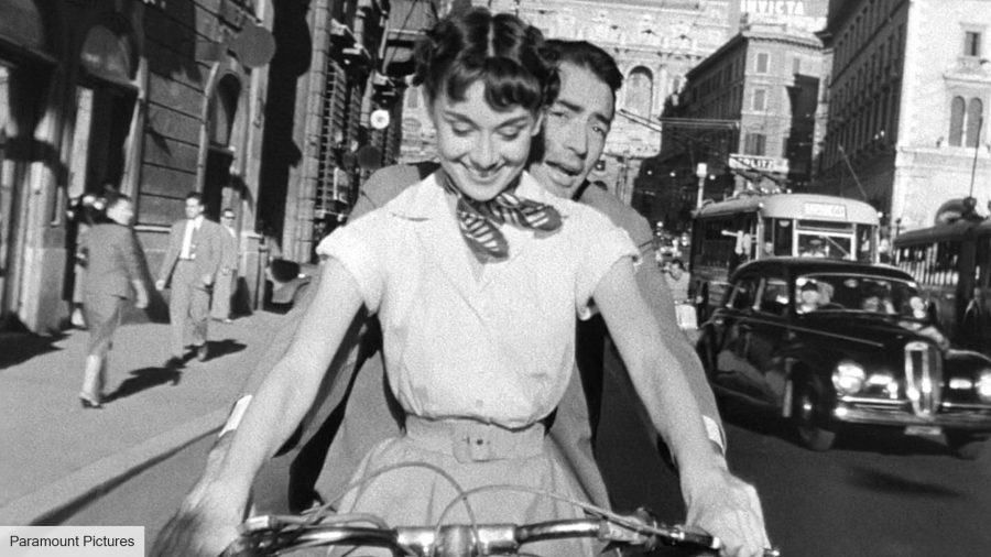 Best rom-coms: Audrey Hepburn and Gregory Peck as Princess Anne and Joe in Roman Holiday 