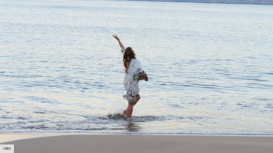 The White Lotus season 2 release date: woman on the beach 