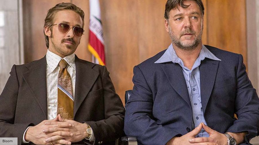 Best detective movies: Ryan Gosling as Holland March and Russell Crowe as Jackson Healy in The Nice Guys