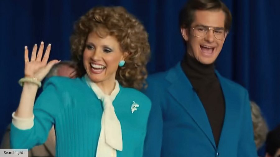 The eyes of Tammy Faye reviiew: Jessica Chastain and Andrew Garfield 