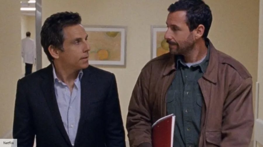 Best Adam Sandler movies: Ben Stiller and Adam Sandler in Meyrowitz Stories