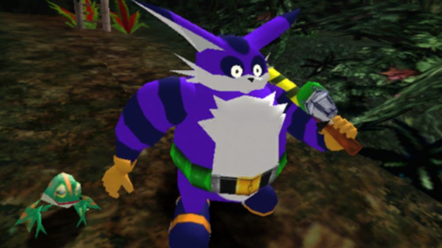 Big the Cat and Froggy in Sonic Adventure 2