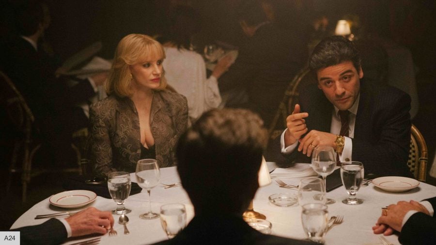 The best Oscar Isaac movies: Oscar Isaac and Jessica Chastain in A Most Violent Year