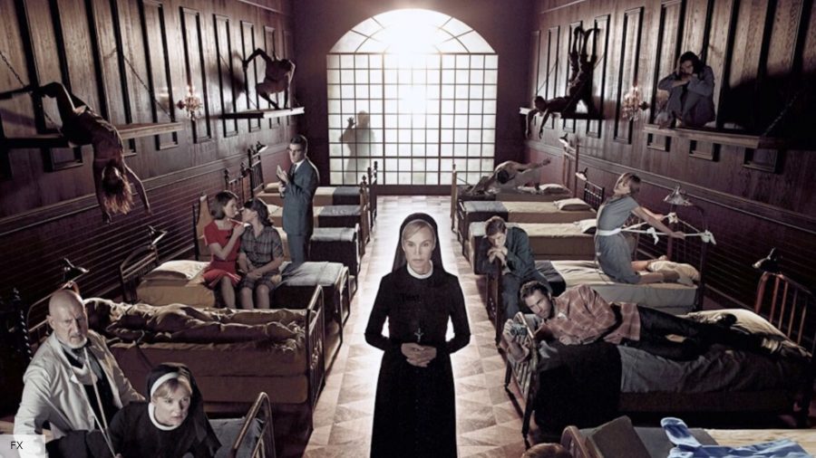 American Horror Story season 11 release date: a nun walking through an asylum 