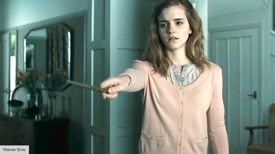 Hermione about to erase her parents memories