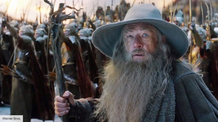 Lord of the Rings movies in order: Ian McKellen as Gandalf in The Hobbit - The Battle of Five Armies