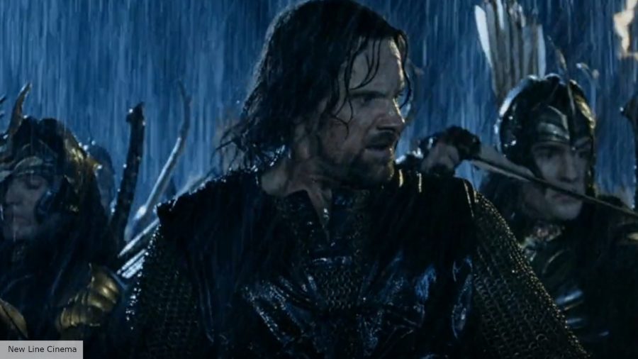 Lord of the Rings movies in order: Viggo Mortsensen as Aragorn in The Two Towers 