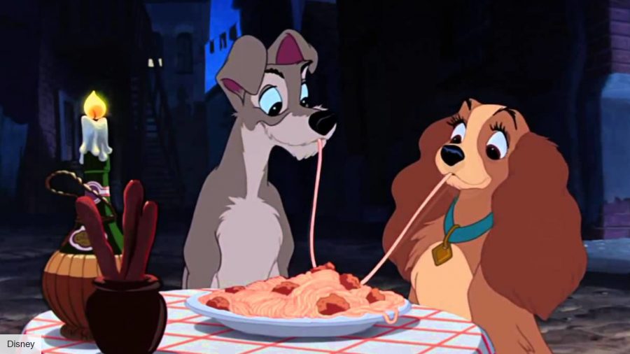 Culinary scenes from the film: Lady and the Tramp