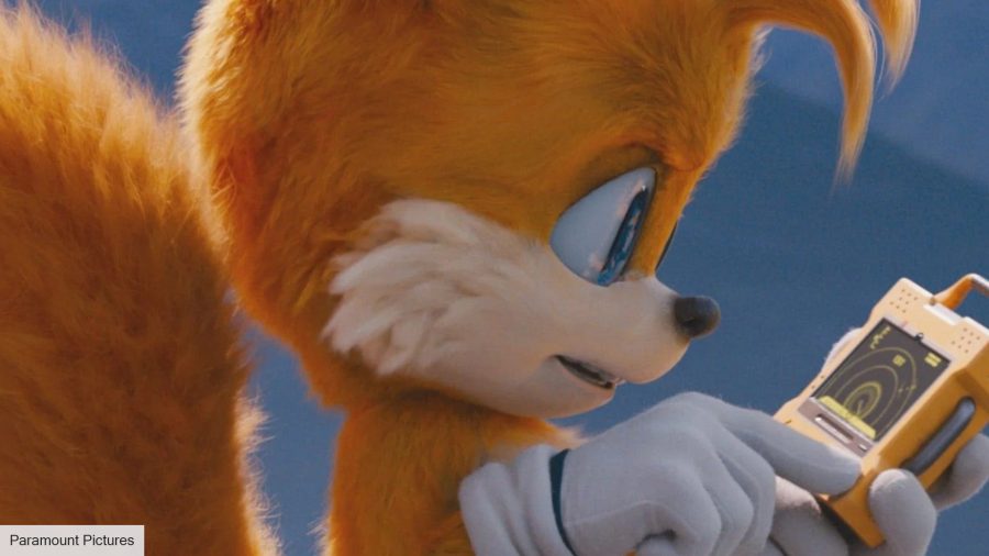 Sonic the Hedgehog 3 release date: Tails looking at a gadget