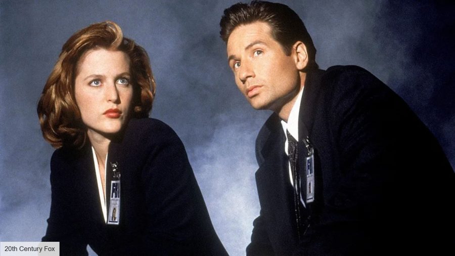 The best TV series: Gillian Anderson and David Duchovny as Scully and Mulder in The X-files