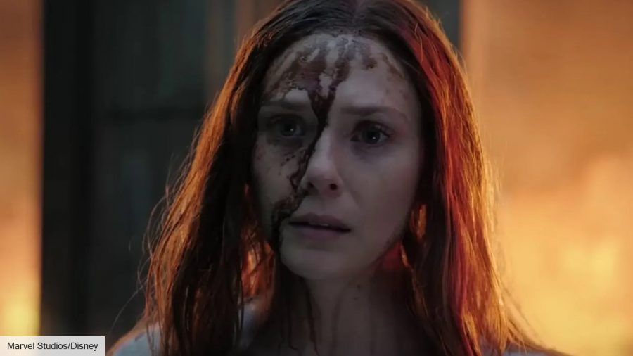 Elizabeth Olsen as The Scarlet Witch in Doctor Strange 2
