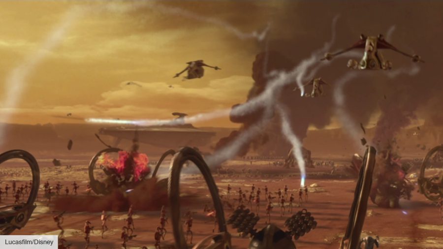 Geonosis in Star Wars: Attack of the Clones