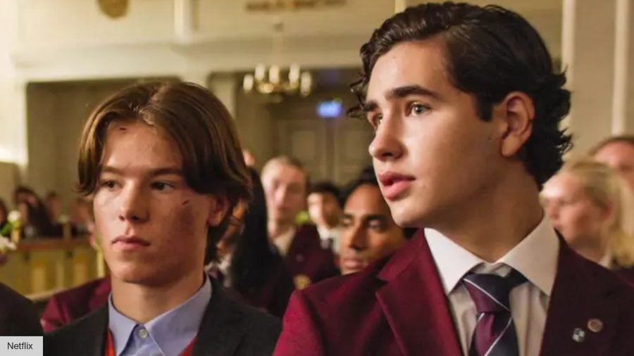 Young Royals season 2 release date: Edvin Ryding and Malte Gårdinger in Young Royals