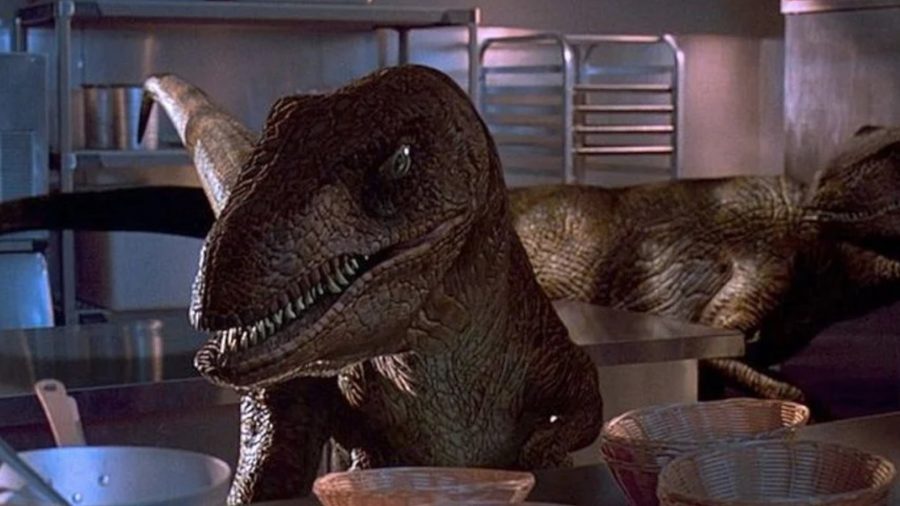 Jurassic Park is not a horror movie: raptors in the kitchen