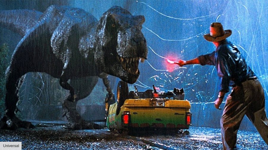 Jurassic Park movies in order: Sam Neil as Alan Grant in Jurassic Park