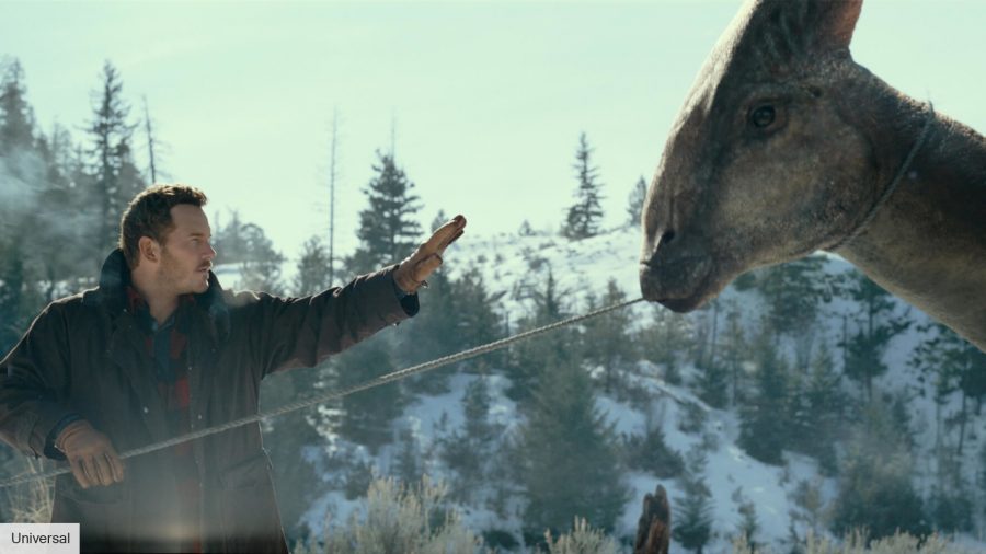 Jurassic Park movies in order: Chris Pratt as Owen Grady in Jurassic World Dominion