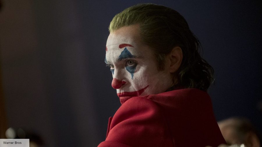 Joker 2 release date: Joker looking upset over his shoulder 