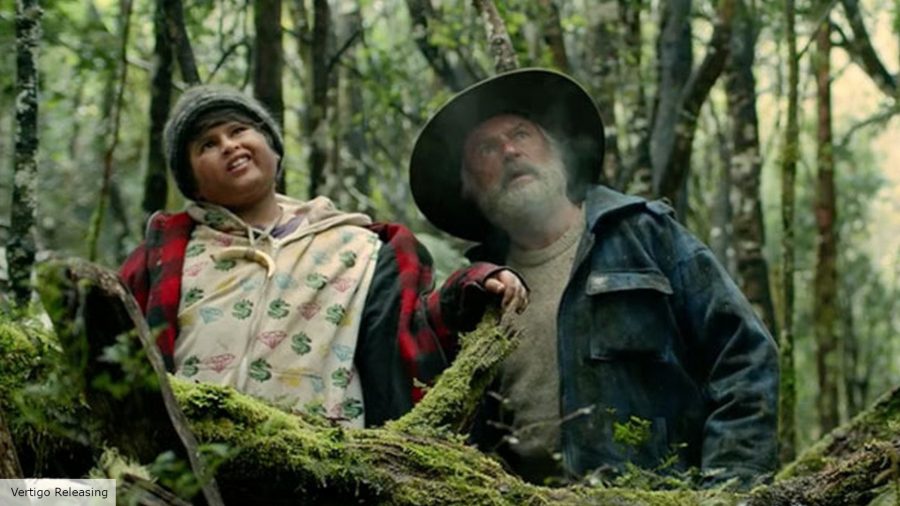 Taika Waititi movies ranked: Julian Dennison and Sam Neill as Ricky and Hector in Hunt of Wilderpeople 
