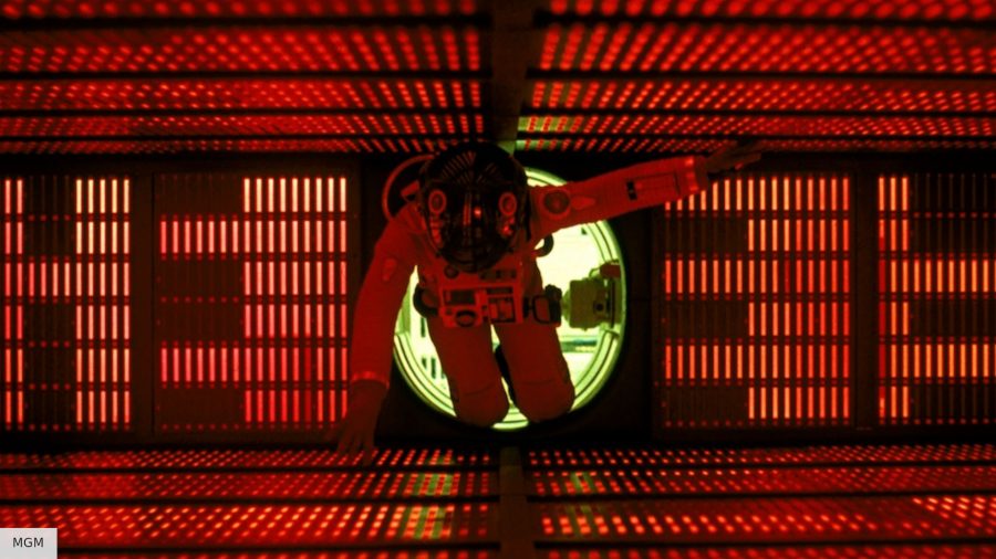Keir Dullea as Dave Bowman in Stanley Kubrick's 2001: A Space Odyssey