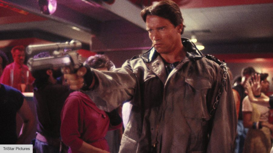The best Arnold Schwarzenegger movies: Arnold Schwarzenegger as the Terminator in The Terminator