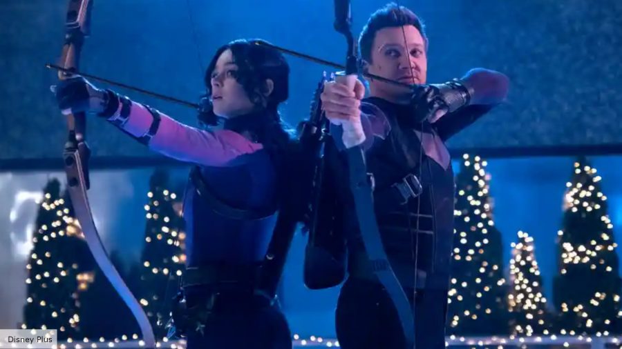 Every Marvel series ranked: Hailee Steinfeld and Jeremy Renner as Kate and Clint in Hawkeye