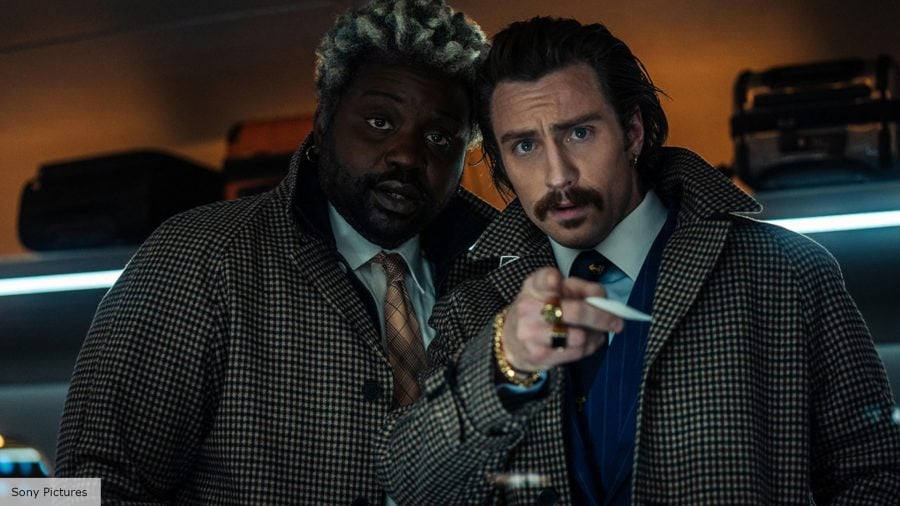 Aaron Taylor-Johnson as Tangerine, ss and Brian Tyree Henry as Lemon,