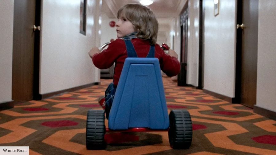 Danny Lloyd as Danny Torrance in Stanley Kubrick's The Shining