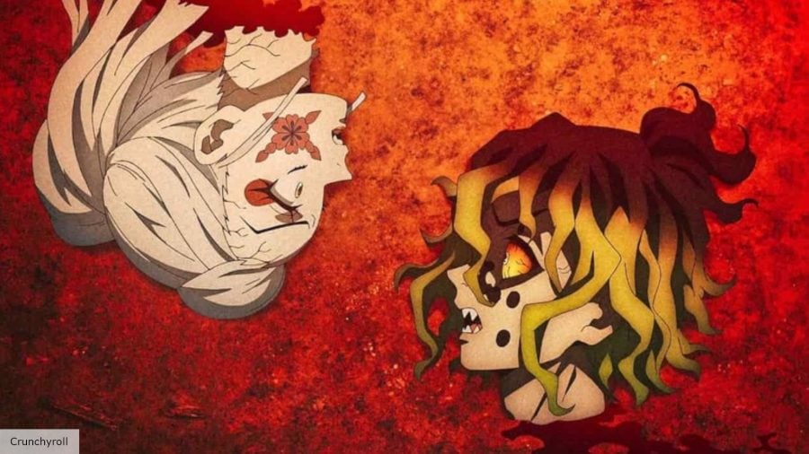 Demon Slayer season 3 release date: the heads of Gyutaro and Daki