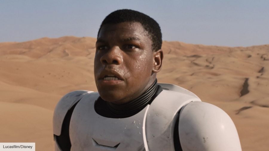 Star Wars cast: John Boyega as Finn in The Force Awakens