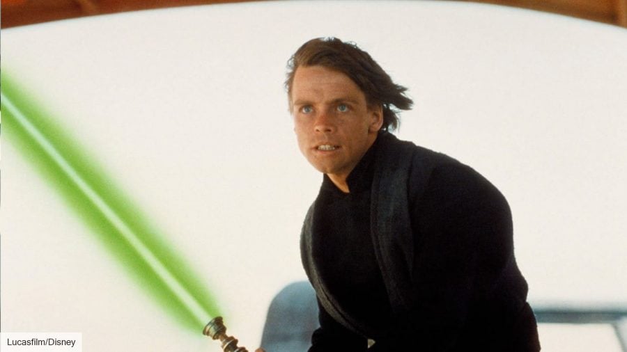Star Wars cast: Mark Hamill as Luke Skywalker in Return of the Jedi