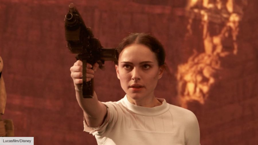Star Wars cast: Natalie Portman as Padme Amidala in Attack of the Clones