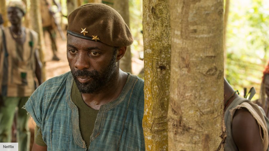 Best Idris Elba movies: Idris Elba as Commandment in Beasts of No Nation