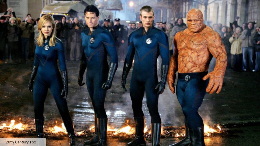 The cast of Fantastic Four (2005)