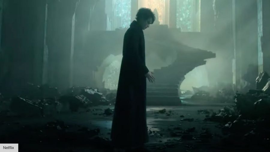 Netflix Sandman ending: Tom Sturridge as Morpheus in the Dreaming