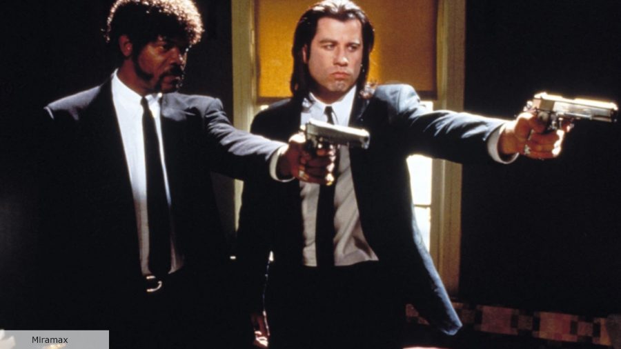 Sam Jackson and John Travolta in Pulp Fiction