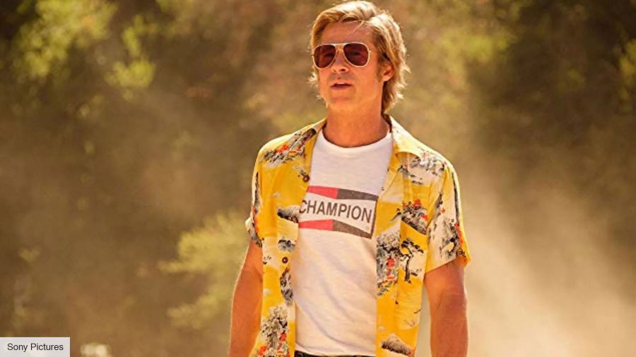 The best Brad Pitt movies: Brad Pitt as Cliff Booth in Once Upon a Time in Hollywood